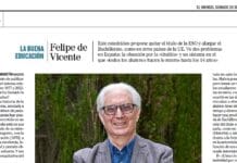 Entrevista a Felipe de Vicente en «El Mundo»