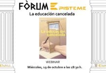 Webinar ‘La educación cancelada’